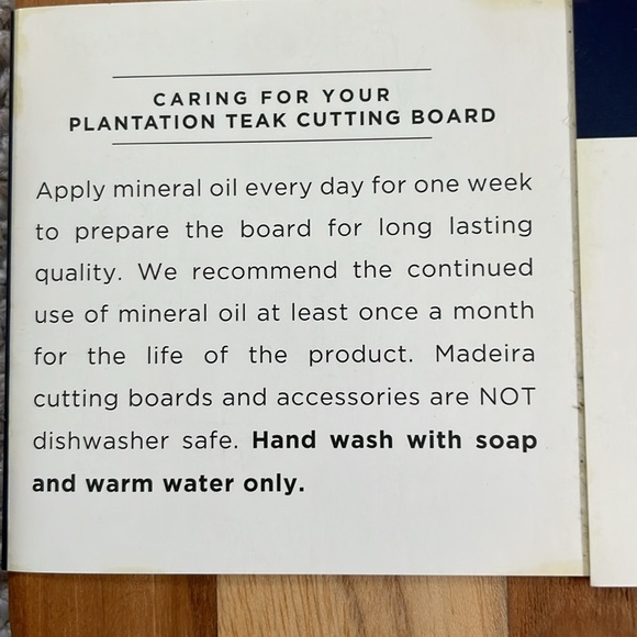 Brazilian Teak Paddle Board Cutting Board! NWT! - Picture 4 of 11